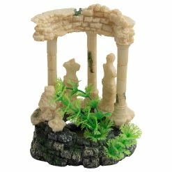 Deep Sea Aquariumdekoration Griechische Statue 13x12x17.5cm