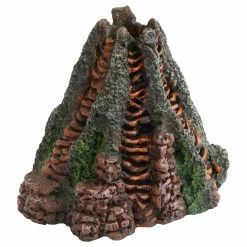 Deep Sea Aquariumdekoration Vulkan Mit Ausströmung 14x13x12.5cm