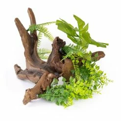 Deep Sea Aquariumdekoration Pflanzen Auf Ast