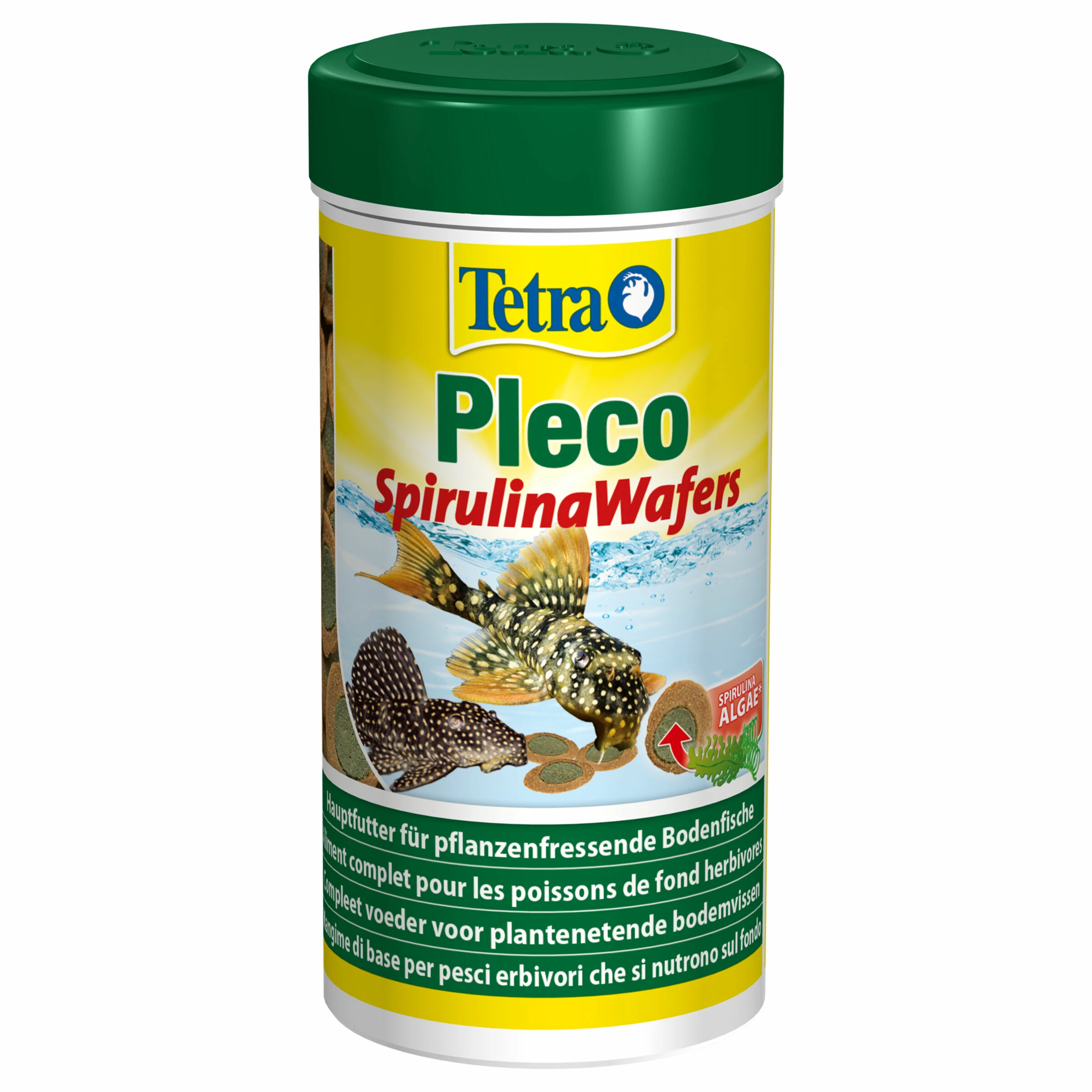 Tetra Pleco SpirulinaWafers Fischfutter 250ml 3 Tetra Pleco SpirulinaWafers Fischfutter 250ml