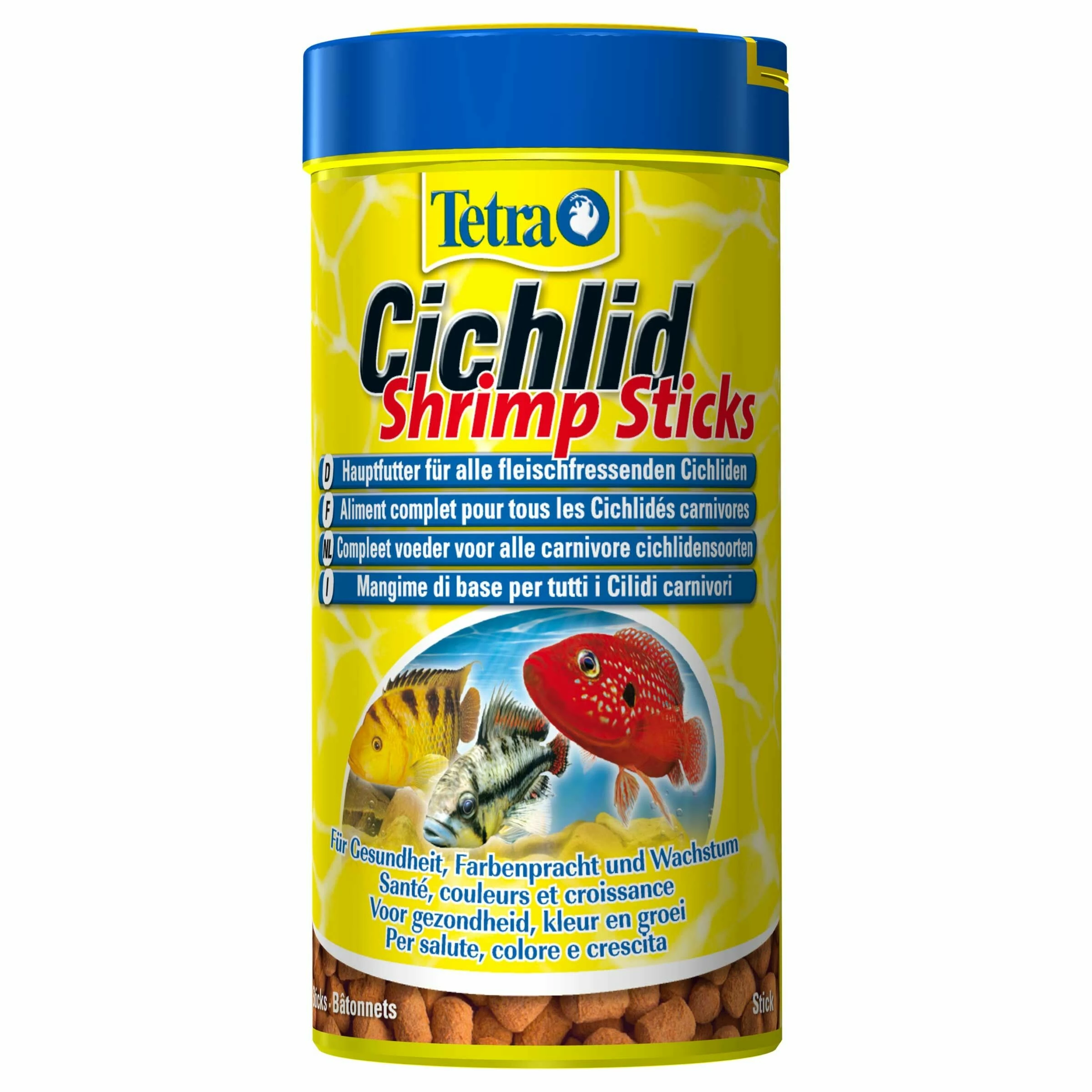 Tetra Cichlid Shrimp Sticks 250ml 3 Tetra Cichlid Shrimp Sticks 250ml
