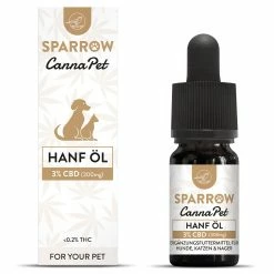 Sparrow CannaPet CBD Öl, 10ml