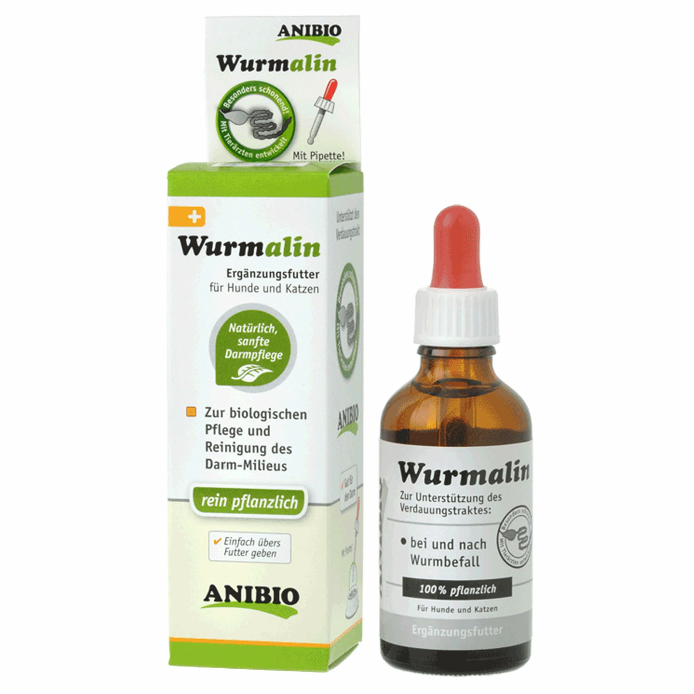 Anibio Wurmalin Für Hunde & Katzen 50ml 3 Anibio Wurmalin Für Hunde & Katzen 50ml