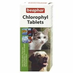 Beaphar Chlorophyll Tabletten Hund/Katze Für Frischen Atem 30Stk.