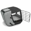 4pets Transportbox Auto Caree Cool Grey