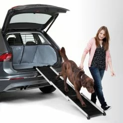 4pets DogWalk 3 XL Teleskop-Hunderampe TÜV