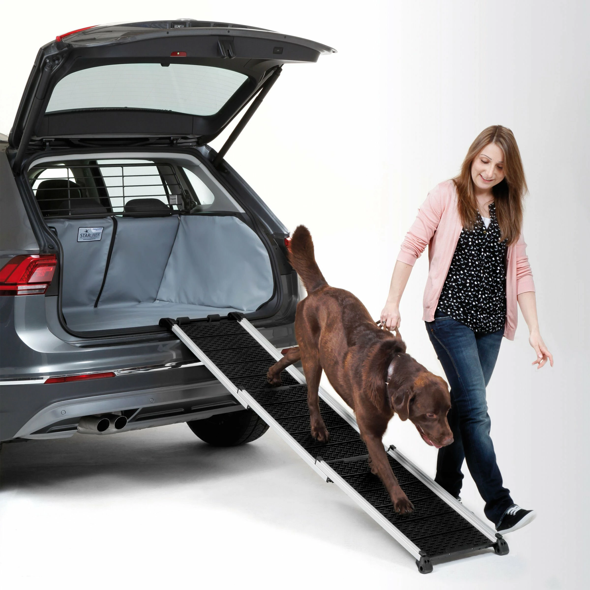 4pets DogWalk 3 XL Teleskop-Hunderampe TÜV 3 4pets DogWalk 3 XL Teleskop-Hunderampe TÜV