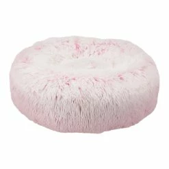 FREEZACK Hundebett Harvey Rund ø50cm Weiss/pink