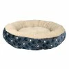 FERPLAST Bett Tammy D=50cm Blau/beige -Hundefutter Geschäft 5418731 bett tammy d 50cm blau beige 5418731 1