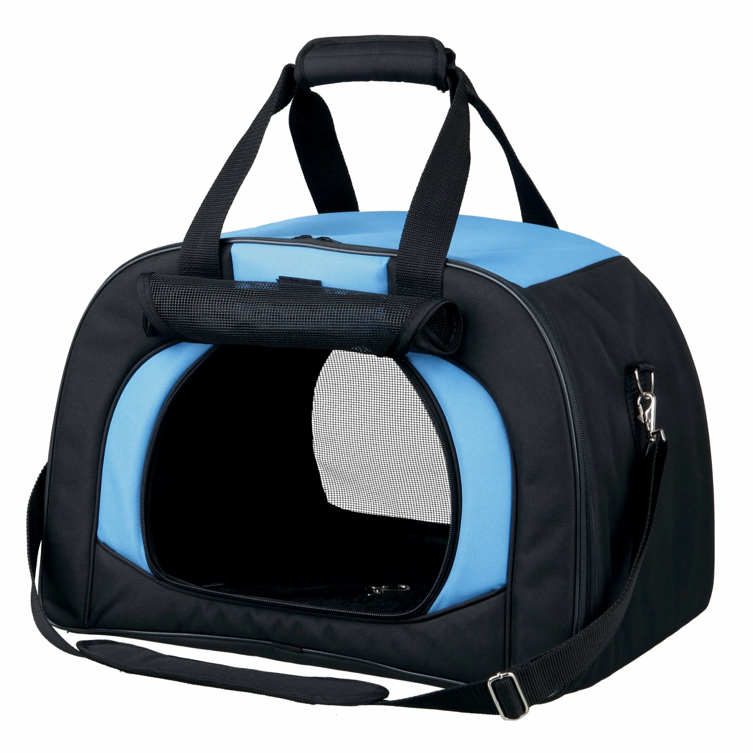 Zu&Lu Tasche Kilian 48x31x32cm Schwarz-blau 3 Zu&Lu Tasche Kilian 48x31x32cm Schwarz-blau
