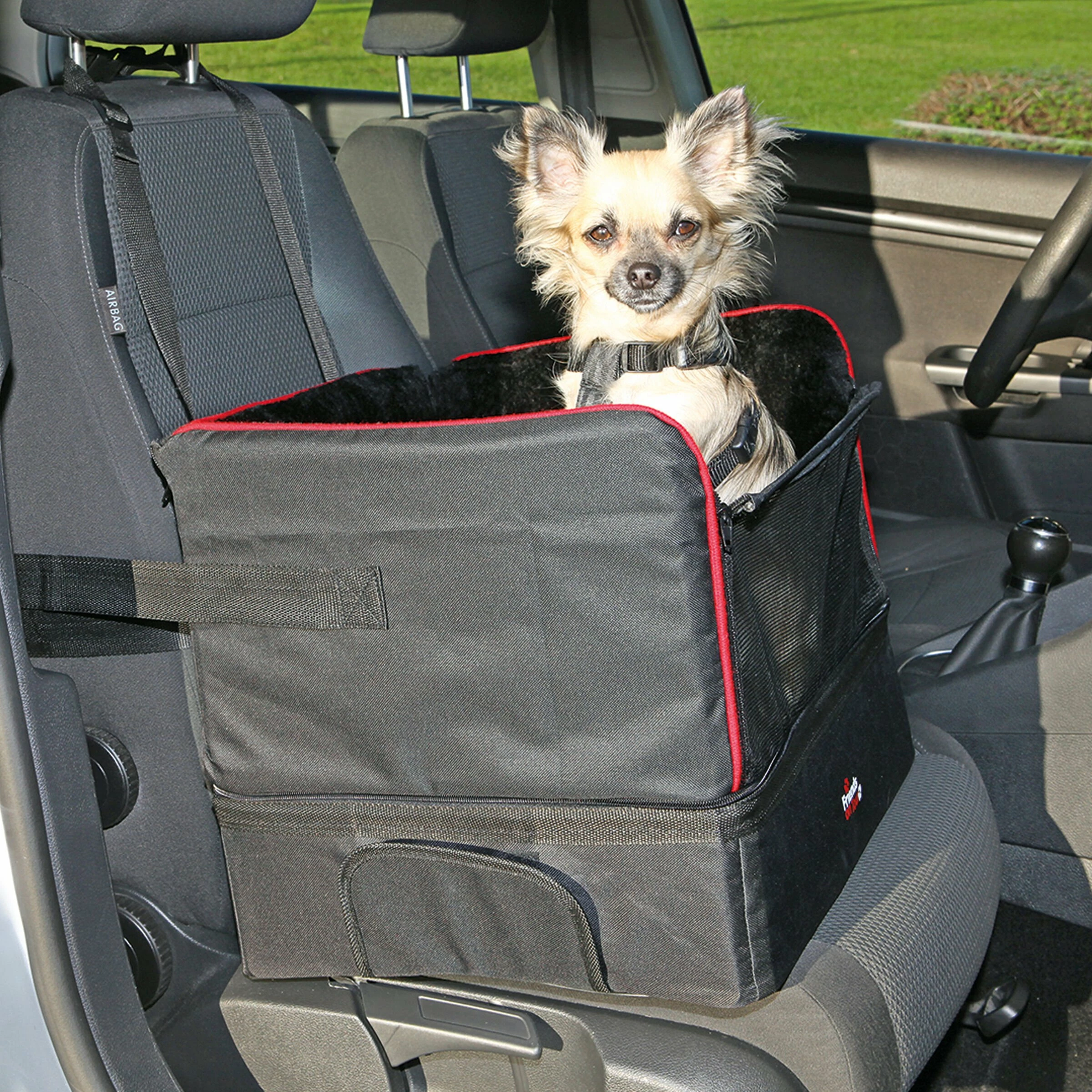 ALLSAFE Autositz Für Kleine Hunde 45x38x37cm 7 ALLSAFE Autositz Für Kleine Hunde 45x38x37cm – Bild 5