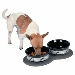 FERPLAST Napfunterlage 45x25cm Dunkelgrau -Hundefutter Geschäft 5419561 napfunterlage 45x25cm dunkelgrau 5419561 2