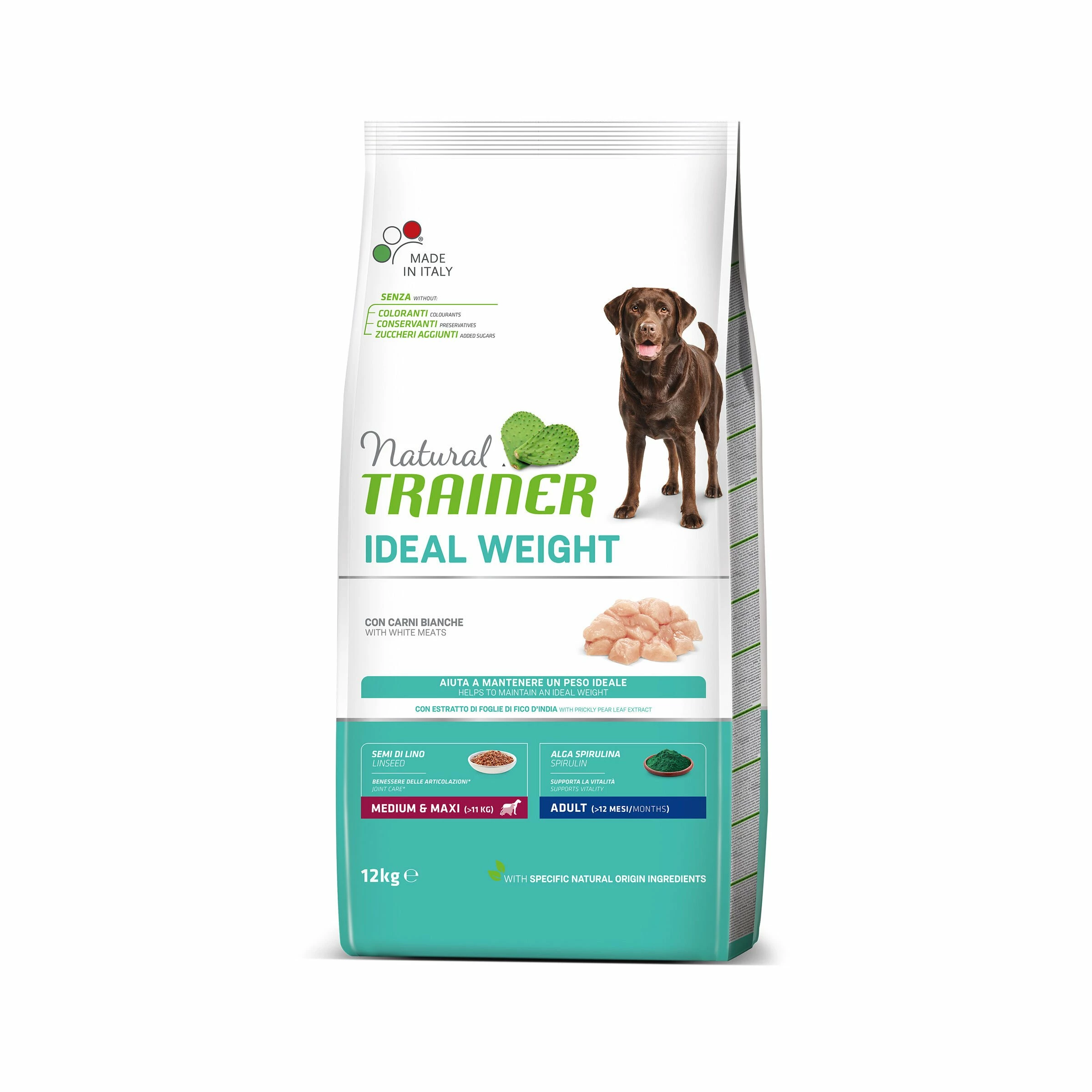 Trainer Hundefutter Ideal Weight Medium & Maxi White Meat 12kg 3 Trainer Hundefutter Ideal Weight Medium & Maxi White Meat 12kg