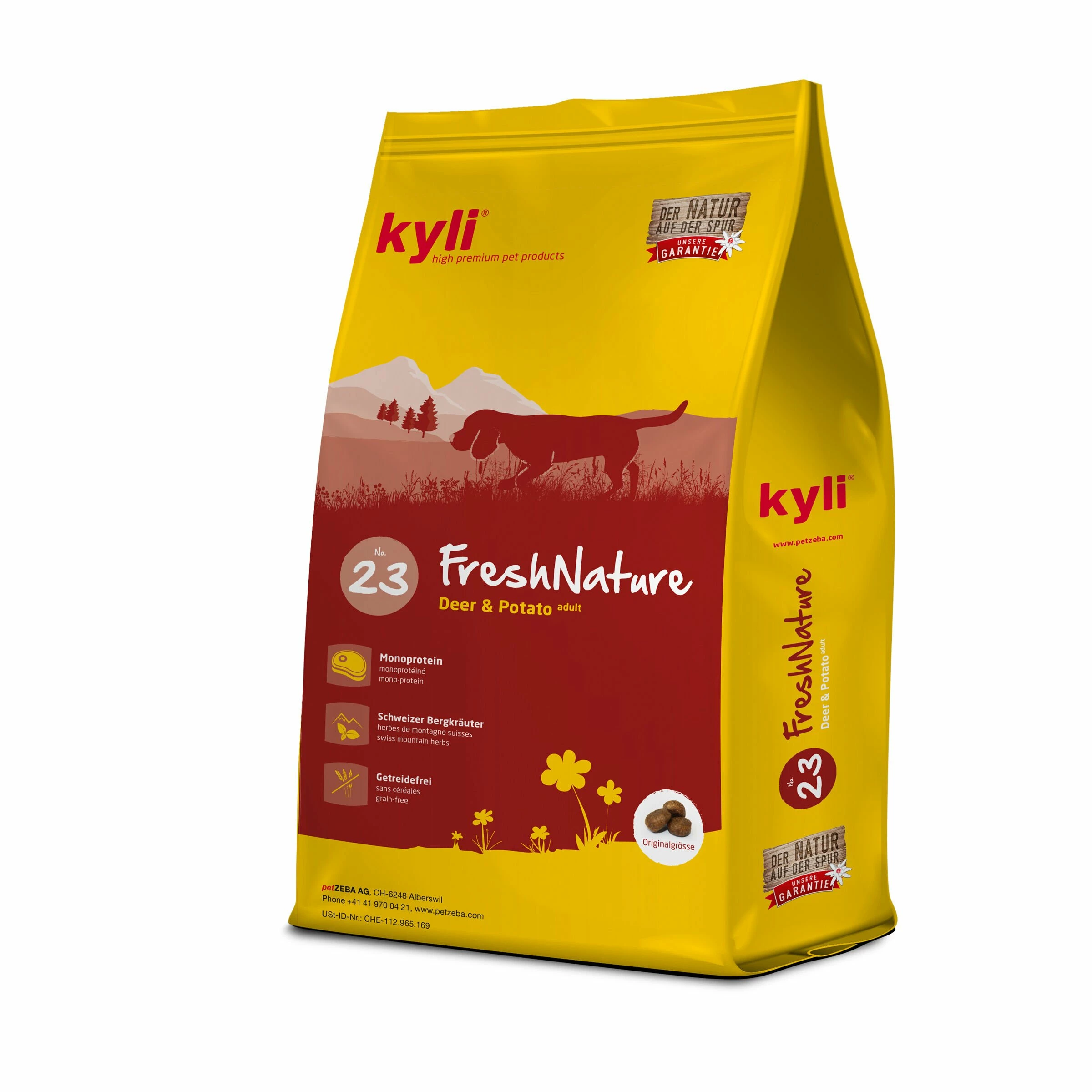 Kyli Fresh Nature Nr.23 Hirsch & Kartoffeln 15kg 3 Kyli Fresh Nature Nr.23 Hirsch & Kartoffeln 15kg