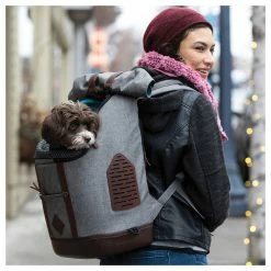 Kurgo Hunderucksack K9 In Grau Für Hunde Bis 11.3kg -Hundefutter Geschäft 5423417 kurgo hunderucksack k9 in grau fur hunde bis 11 3kg 5423417 12
