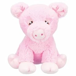 Be Eco Hundespielzeug Schweinchen Edison Plüsch 24cm