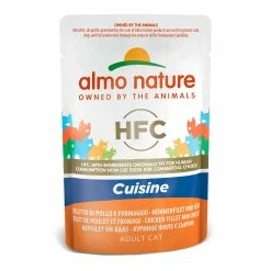 Almo Nature HFC Jelly Hühnerfilet & Käse 24x55g