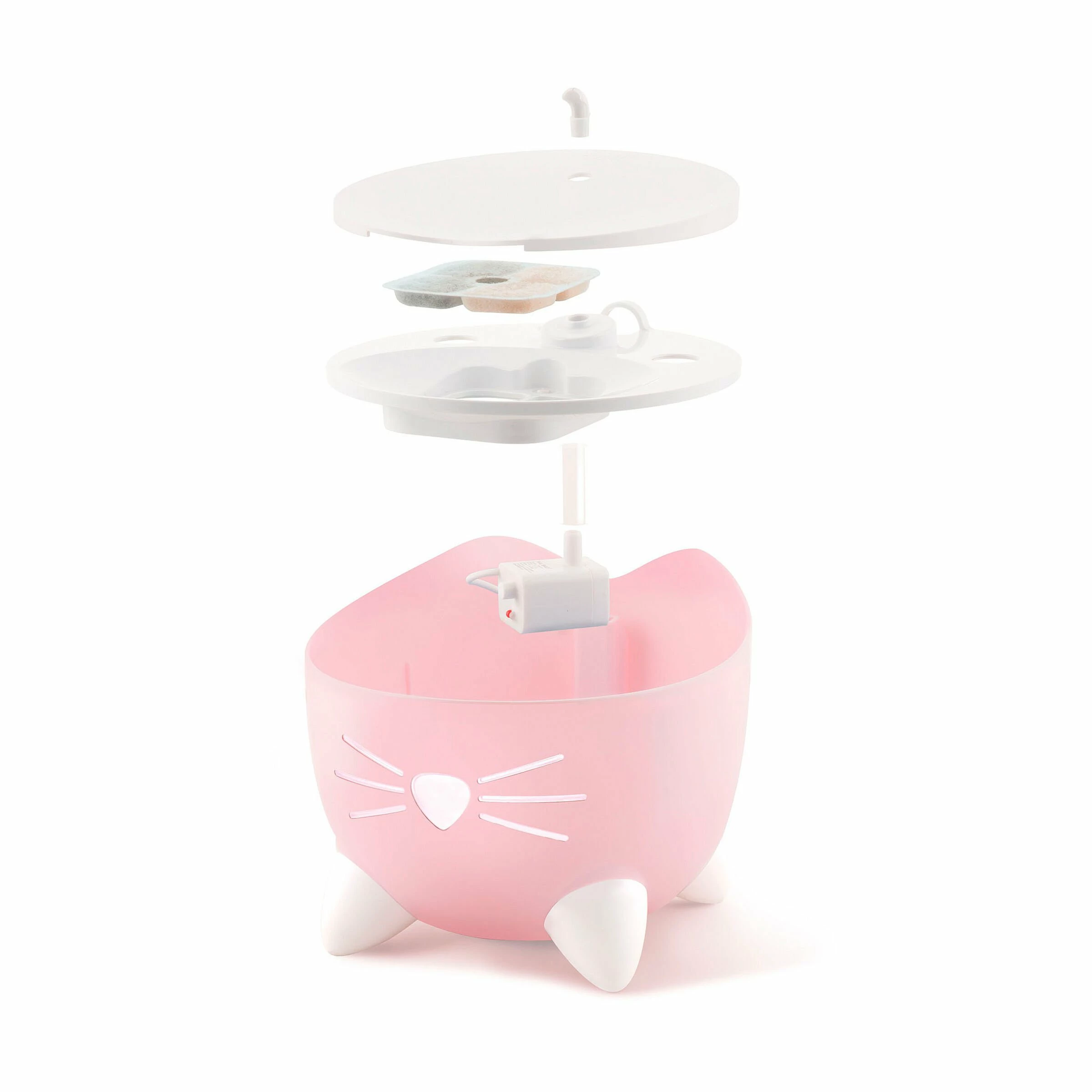 Catit Trinkbrunnen Pixi Fountain Light Pink Für Katzen 2.5l 5 Catit Trinkbrunnen Pixi Fountain Light Pink Für Katzen 2.5l – Bild 3