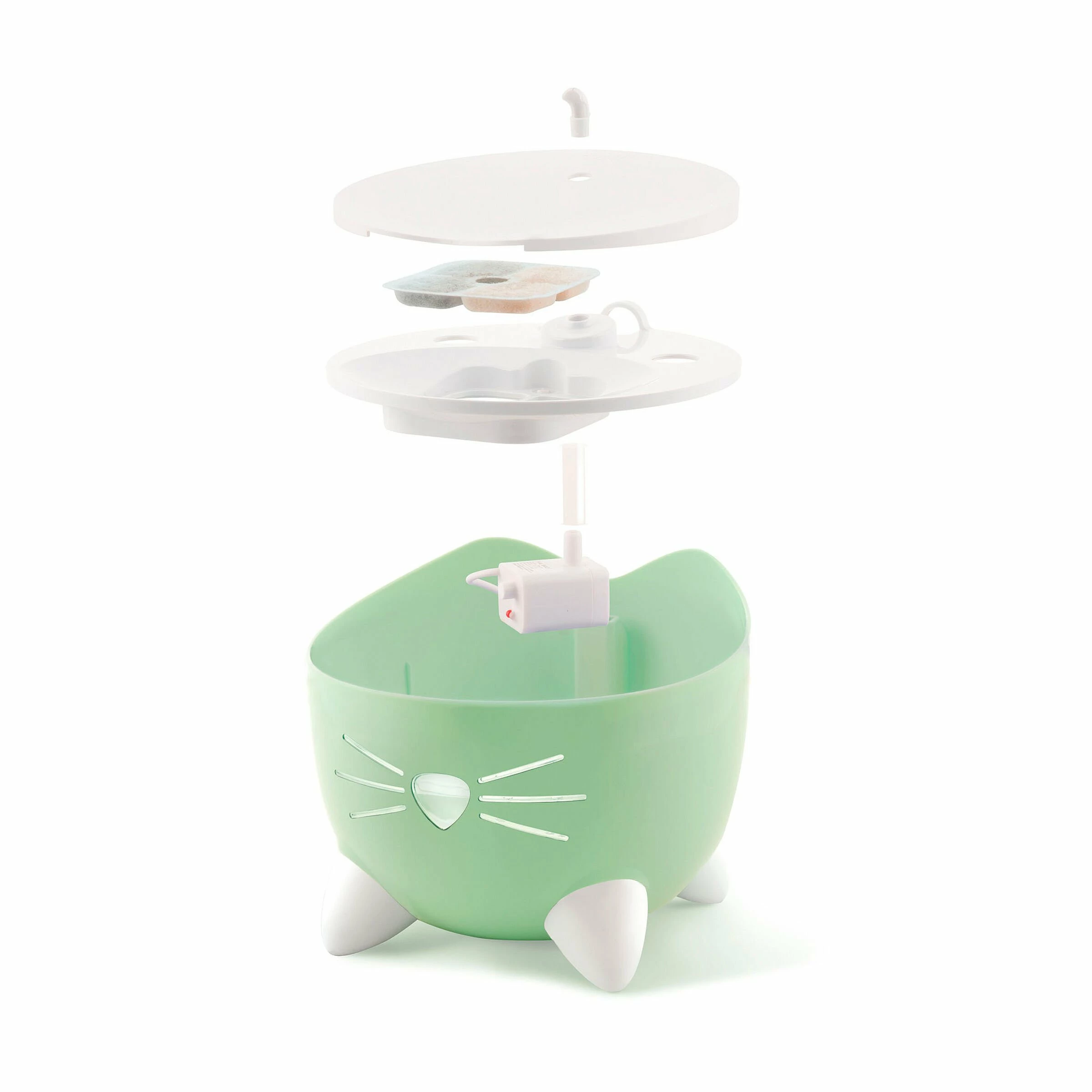Catit Trinkbrunnen Pixi Fountain Mint Green Für Katzen 2.5l 5 Catit Trinkbrunnen Pixi Fountain Mint Green Für Katzen 2.5l – Bild 3