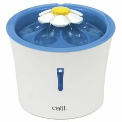Catit Senses 2.0 Flower Fountain Trinkbrunnen Mit LED Nachtlicht
