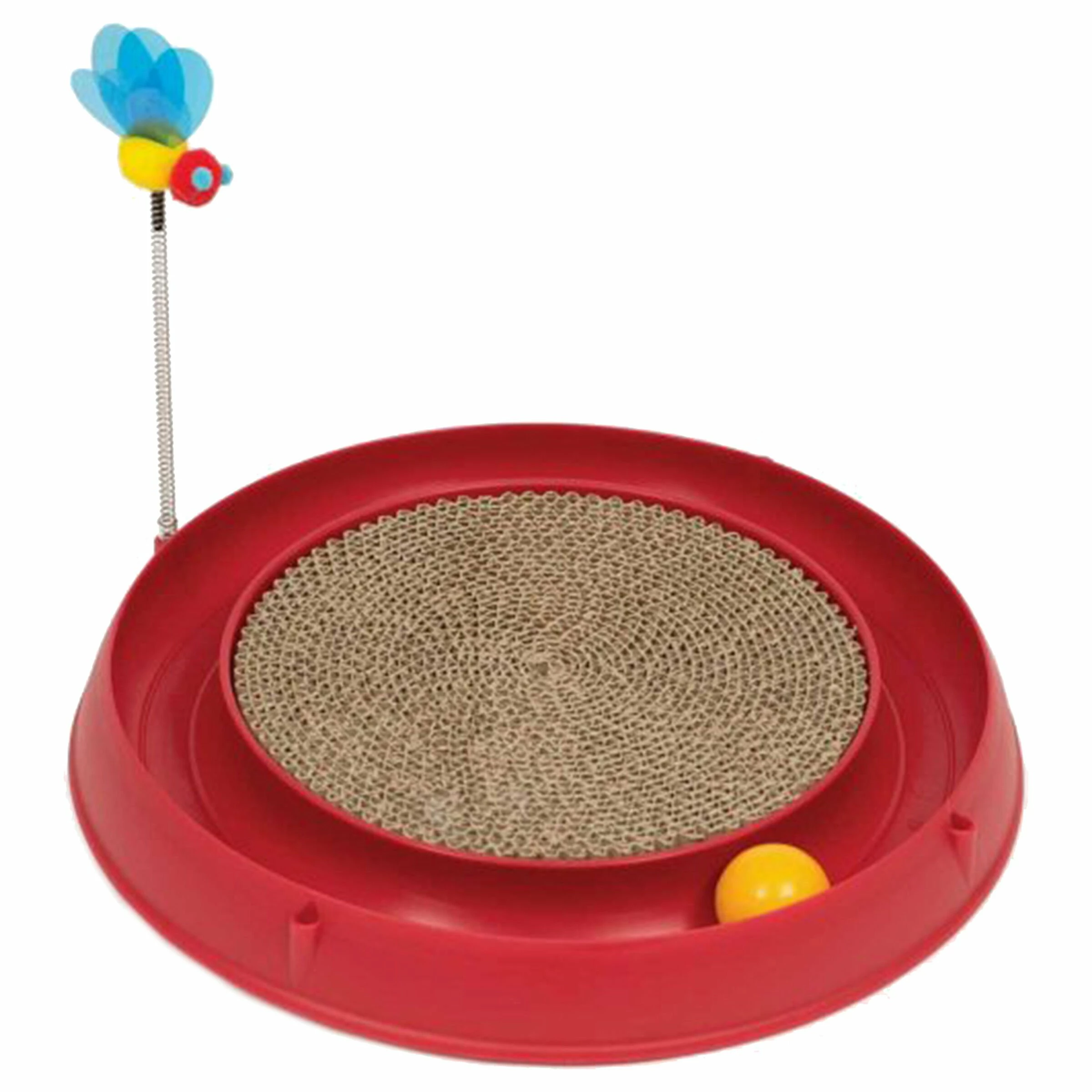Catit Play Ball Circuit Mit Scratching Pad 3 Catit Play Ball Circuit Mit Scratching Pad