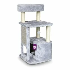 Petrebels Kratzbaum Little Rebels Little Rock 99 Grau