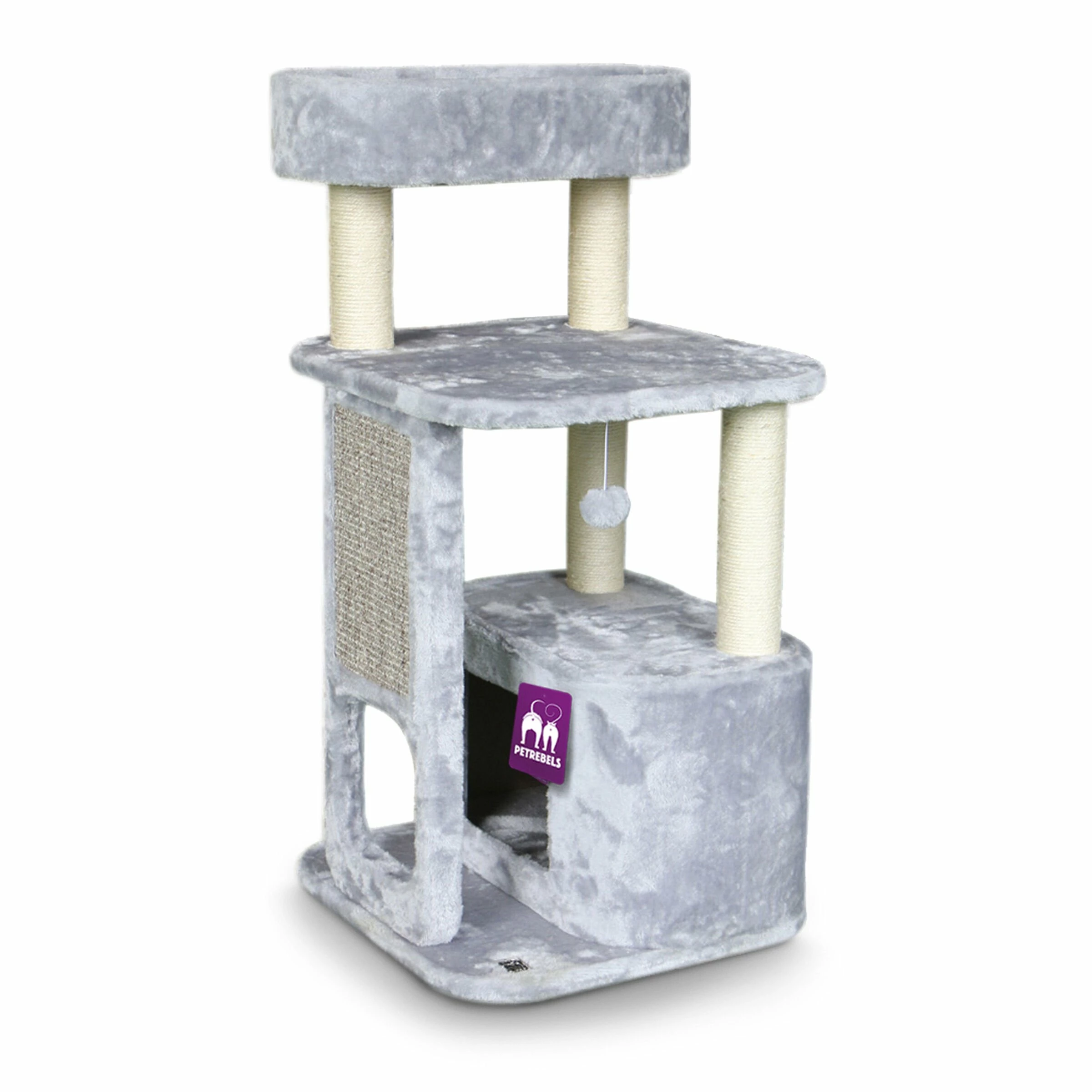 Petrebels Kratzbaum Little Rebels Little Rock 99 Grau 3 Petrebels Kratzbaum Little Rebels Little Rock 99 Grau