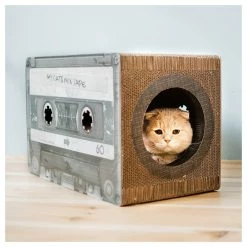 District 70 Kratzhöhle Mixtape Schwarz 54x31x35cm