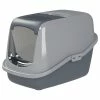 Chatnelle Katzentoilette EcoHus Mit Haube & Siebeinsatz Grau -Hundefutter Geschäft 6170004 chatnelle katzentoilette ecohus mit haube siebeinsatz grau 6170004 1 p