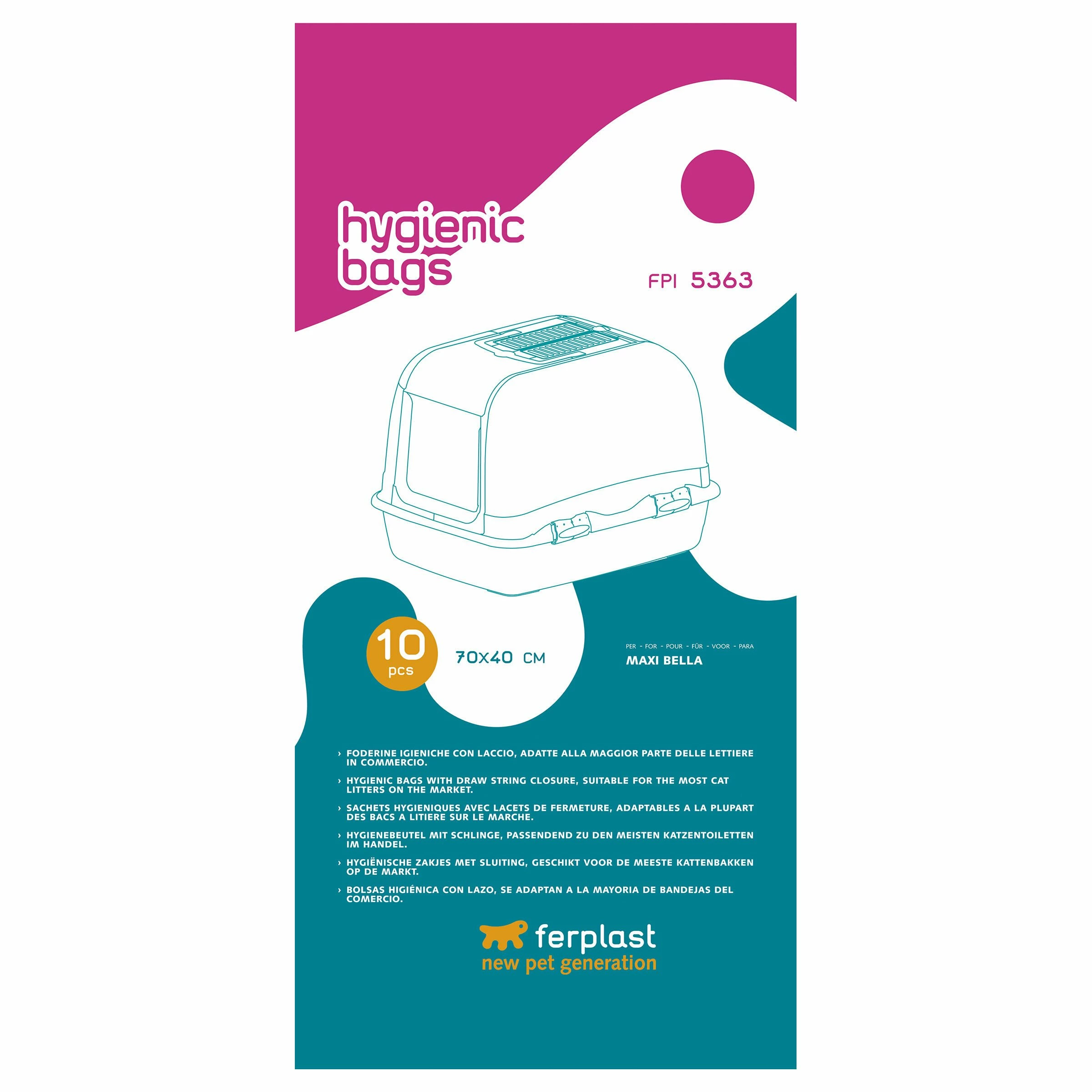 Ferplast Polybeutel FPI 5363 10 Stück 3 Ferplast Polybeutel FPI 5363 10 Stück