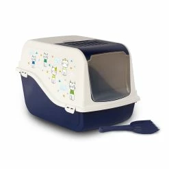 MP Bergamo Katzentoilette Ariel Deca Blau Mit Streuschaufel