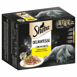 Sheba Delikatesse In Gelée Geflügel 4x12x85g