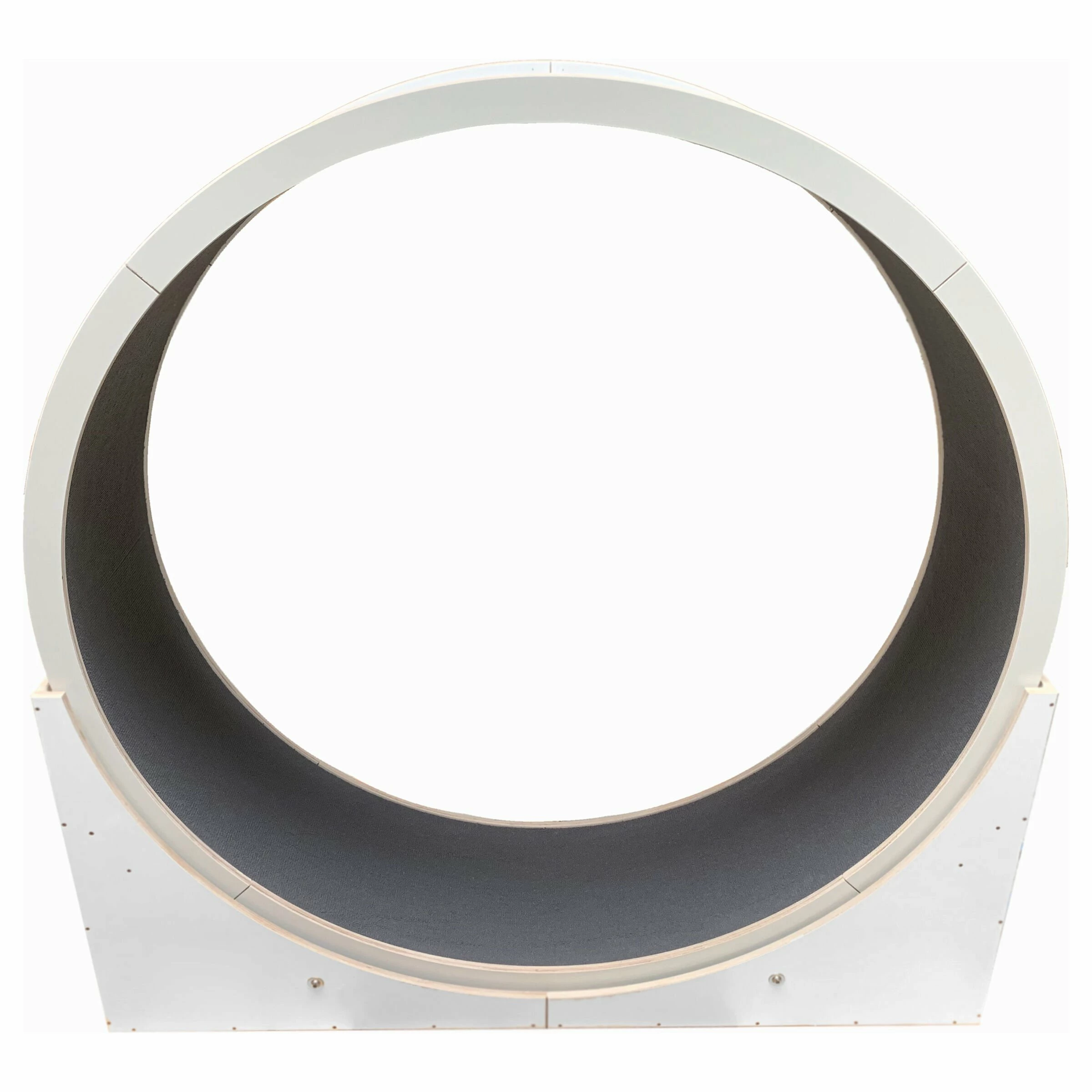 Elmato Katzenlaufrad Weiss/grau - Komplett Montiert 3 Elmato Katzenlaufrad Weiss/grau - Komplett Montiert