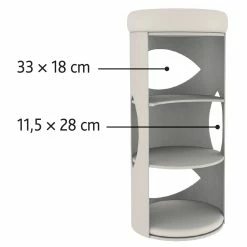 Trixie Cat Tower Gracia Grau/meliert -Hundefutter Geschäft 6207050 cat tower gracia grau meliert 6207050 3