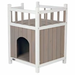Petrebels Cat´s Home Mit Balkon Grau/weiss -Hundefutter Geschäft 6207055 cat s home mit balkon grau weiss 6207055 2