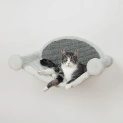 United Pets Hängematte 54x28x33cm Weiss/grau -Hundefutter Geschäft 6207225 hangematte 54x28x33cm weiss grau 6207225 4