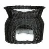 Petrebels Weidenkorb Schwarz 54x43x37cm -Hundefutter Geschäft 6207263 weidenkorb schwarz 54x43x37cm 6207263 1