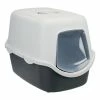 FERPLAST Katzentoilette Vico D.grau/h.grau -Hundefutter Geschäft 6207317 katzentoilette vico d grau h grau 6207317 1