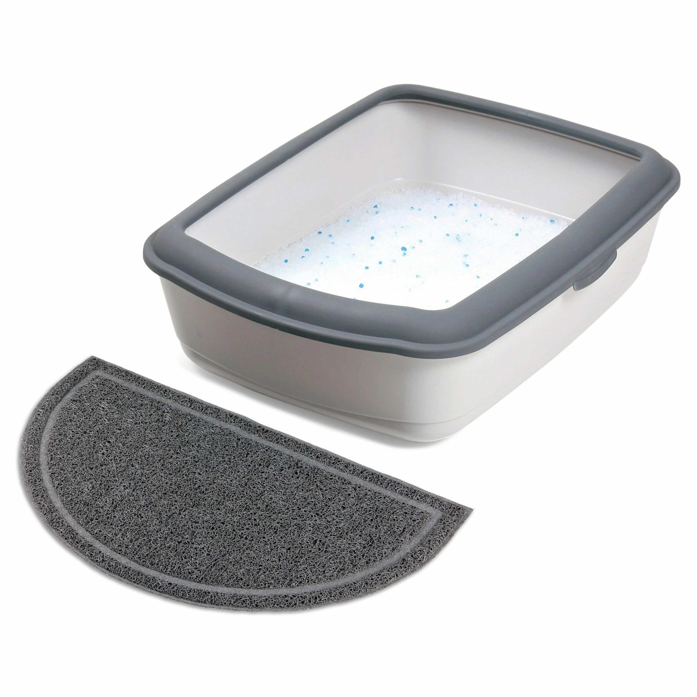 Vitakraft Katzentoilettenvorleger Halbrund 59x35cm 3 Vitakraft Katzentoilettenvorleger Halbrund 59x35cm