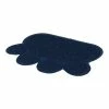 FREEZACK Katzentoilettenvorleger Pfote PVC Dunkelblau -Hundefutter Geschäft 6207353 katzentoilettenvorleger pfote pvc dunkelblau 6207353 1
