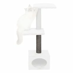 Petrebels Ersatzteil Für Kratzbaum Galeno Stamm Mit Stehbolzen, D= 9x40cm, Grau