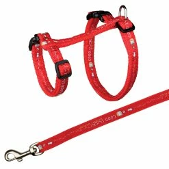 ROGZ Katzengeschirr Mit Leine XL 34-57cm/13mm -Hundefutter Geschäft 6208605 katzengeschirr mit leine xl 34 57cm 13mm 6208605 3 p