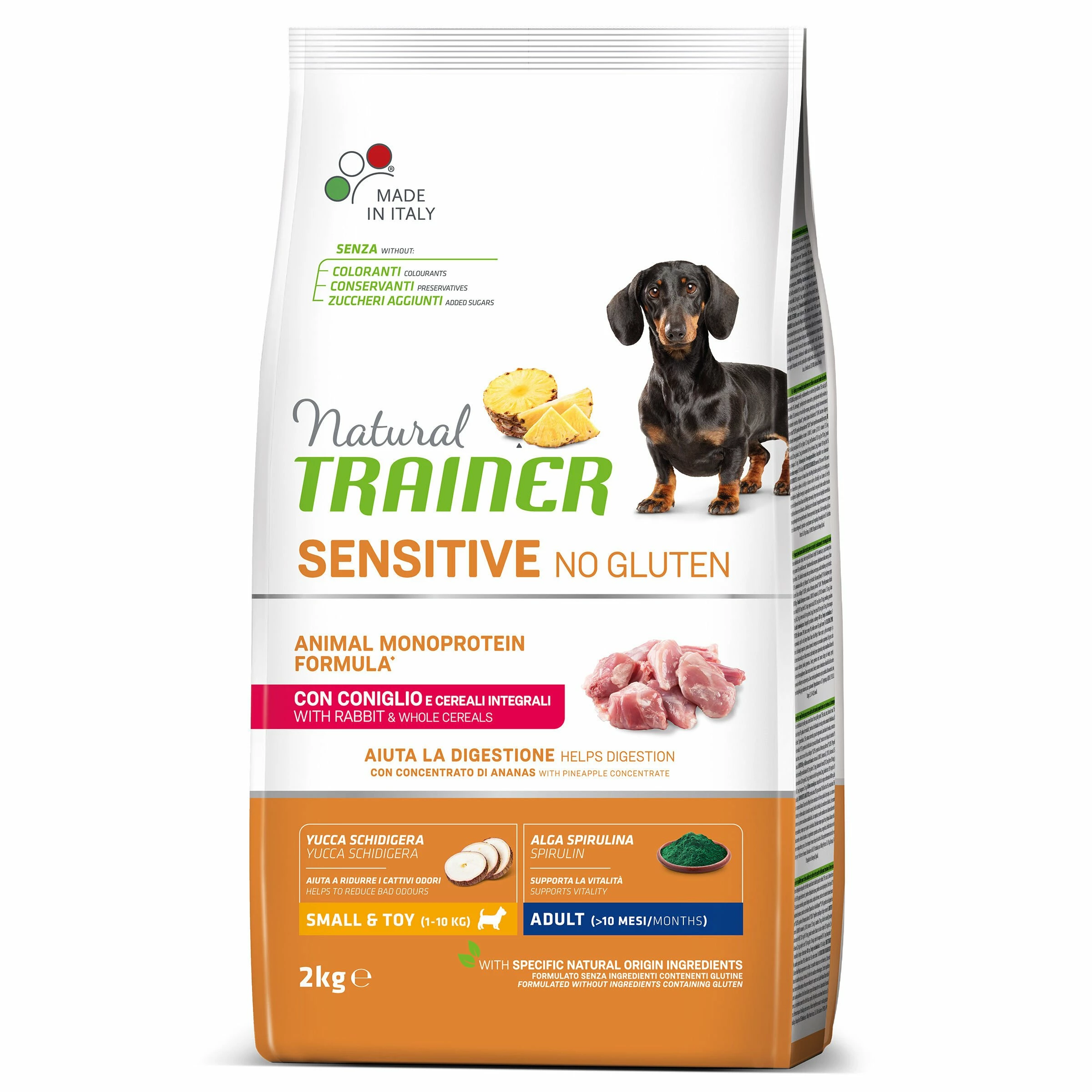 Trainer Hundefutter Sensitive Plus Small & Toy Adult Kaninchen 4 Trainer Hundefutter Sensitive Plus Small & Toy Adult Kaninchen – Bild 2