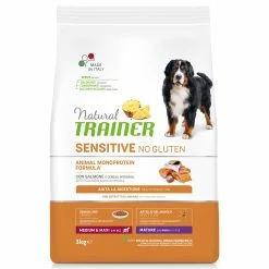 Trainer Hundefutter Sensitive No Gluten Medium & Maxi Maturity Lachs