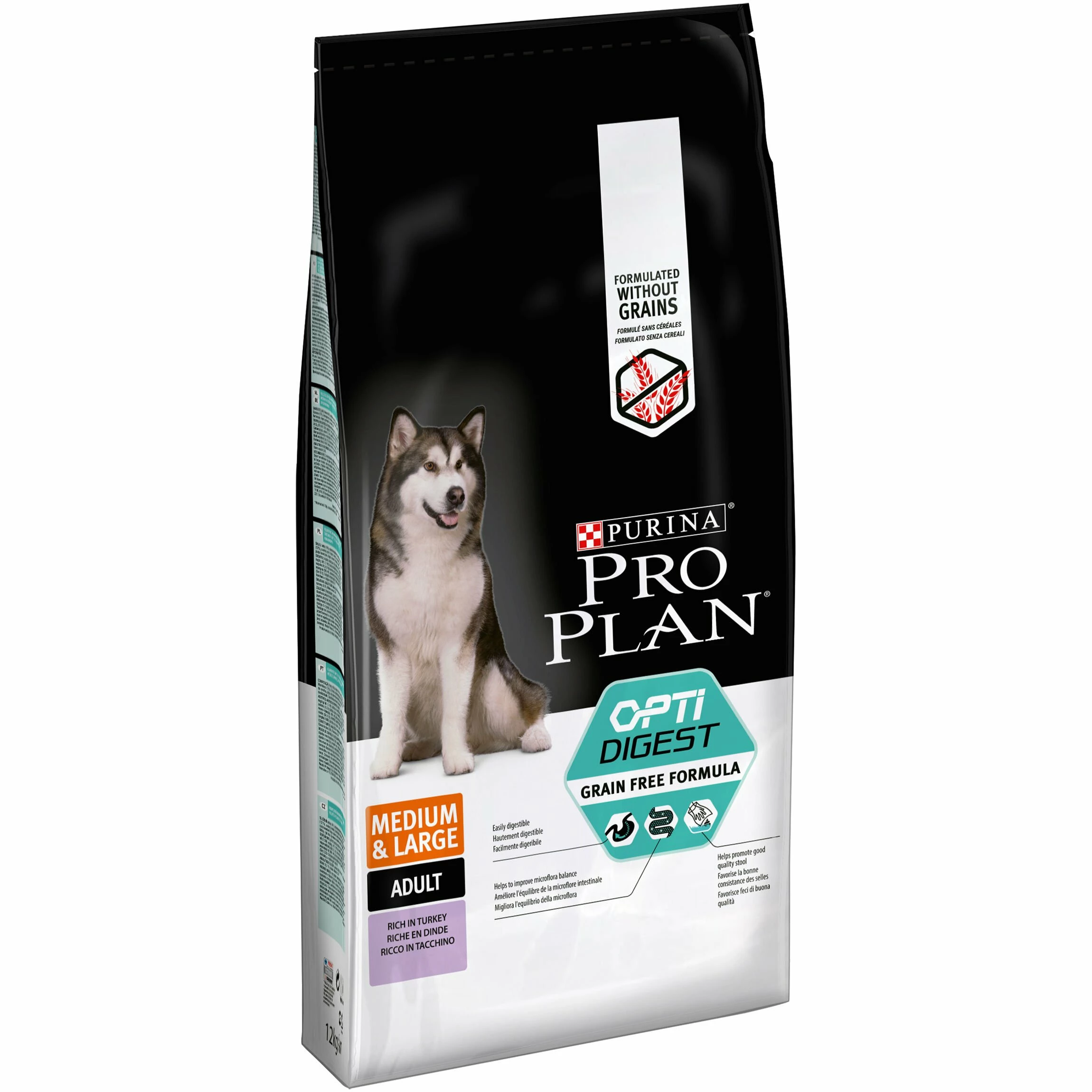 Pro Plan Dog Adult Medium & Large Sensitive Digestion Truthahn Glutenfrei 3 Pro Plan Dog Adult Medium & Large Sensitive Digestion Truthahn Glutenfrei