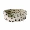 Freezack Hundebett Sherpa Paw Braun -Hundefutter Geschäft g1256866 freezack hundebett sherpa paw braun 522009j p
