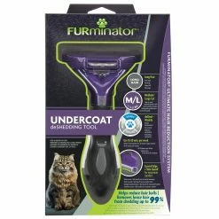FURminator Long-Hair DeShedding Tool For Cats