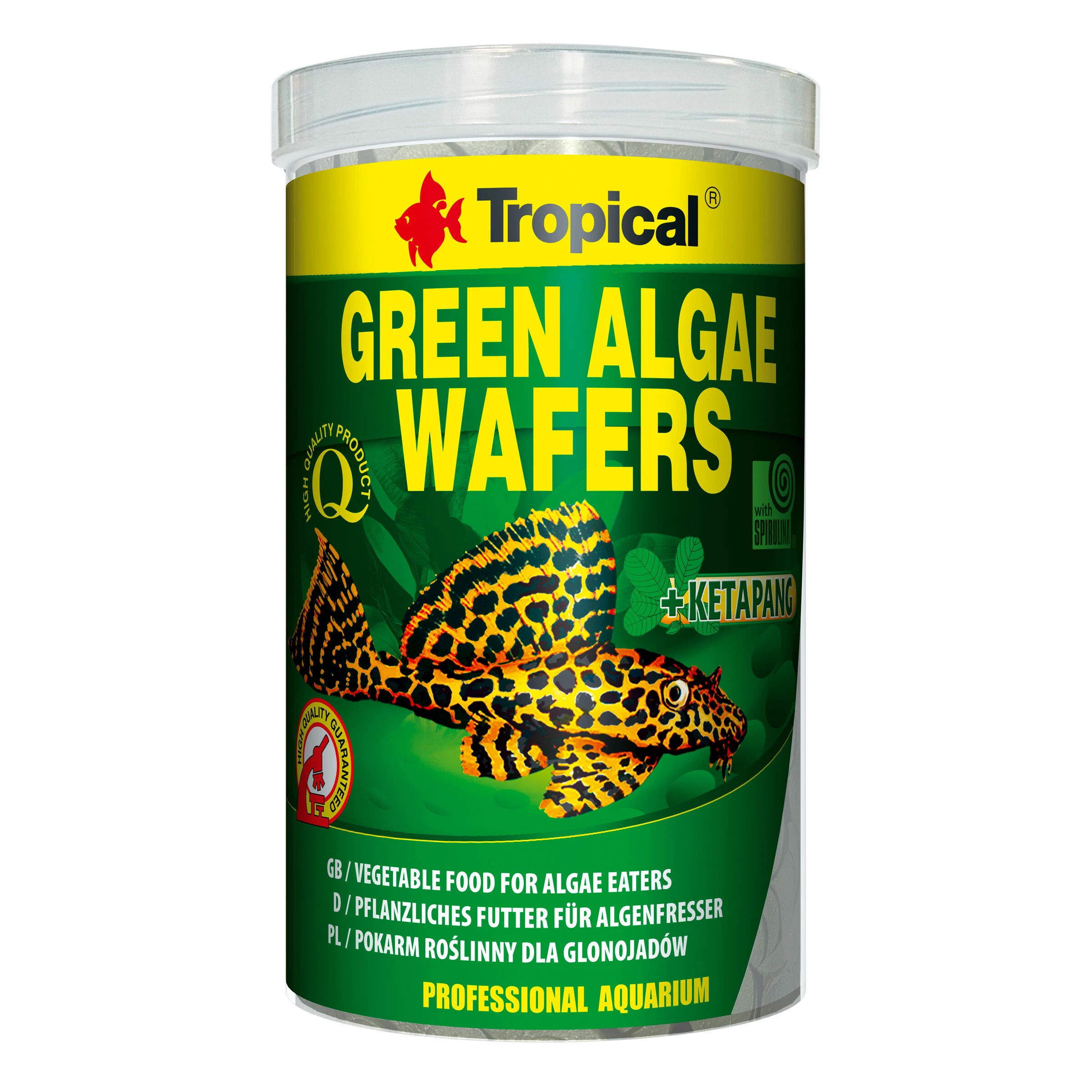 Tropical Green Algae Wafers 3 Tropical Green Algae Wafers