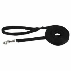 Nobby Gurt-Pistenleine Schleppleine Mit Griff Schwarz