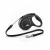 Flexi Hundeleine New Classic Seil Schwarz -Hundefutter Geschäft g2342312 flexi hundeleine new classic seil schwarz 5137014